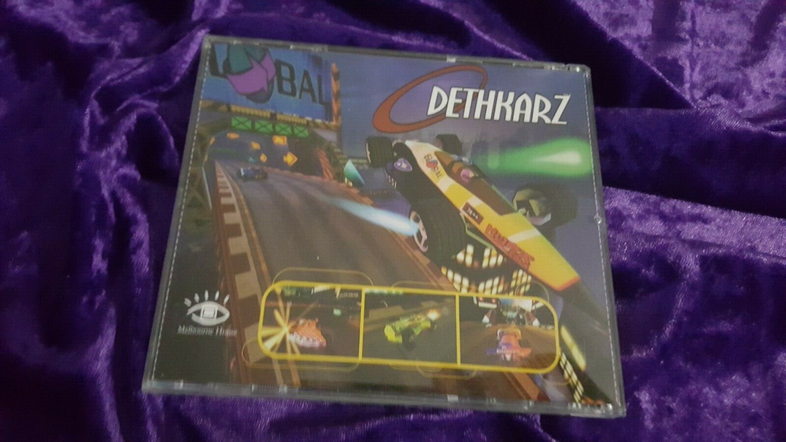 DETHKARZ – the PC CD-ROM WIN SOFTWARE by MELBOUNE HOURSE – RARE Windows GAME OOP