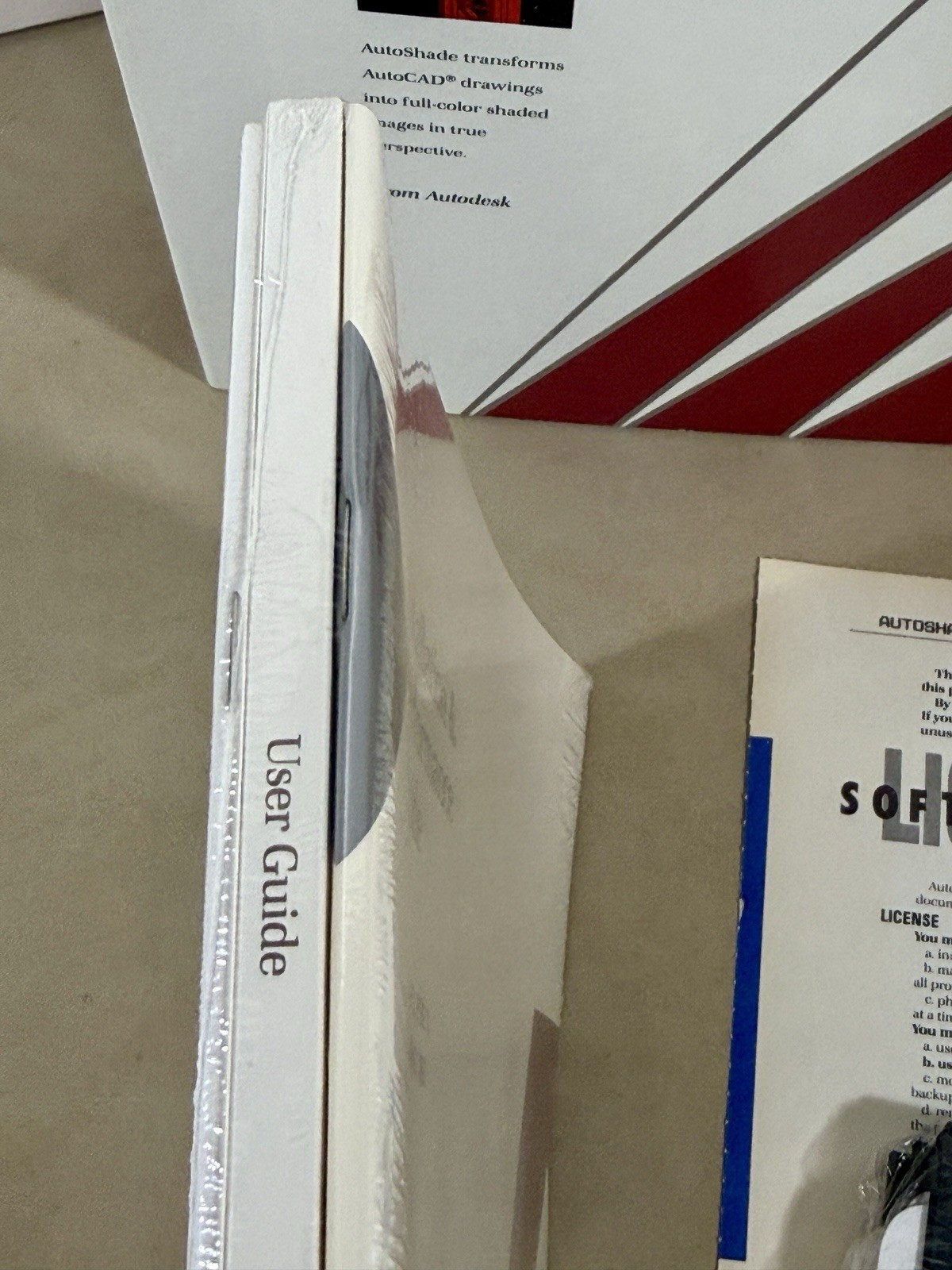 AutoDesk AutoShade Version 1.1 MS DOS 5.25″ Floppy Disks 360K Format Brand New