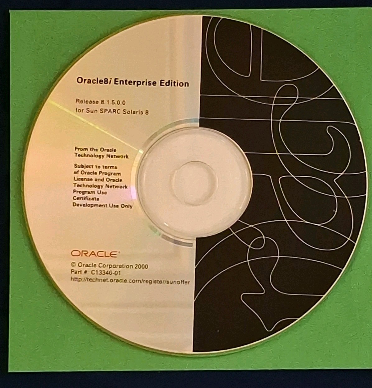 Oracle8i Enterprise Edition Release 8.1.5.0.0 Sun SPARC Solaris 8 / SPARC