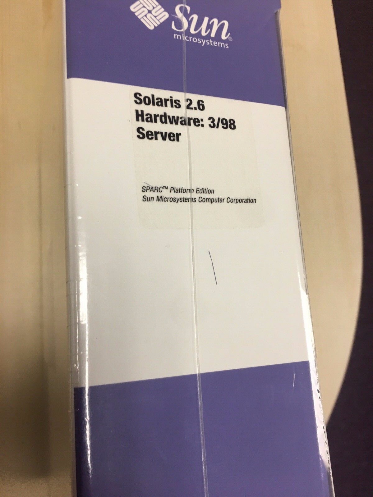 SUN MICROSYSTEMS Solaris 2.6 Hardware:3/98 Server Op System P/N 798-0328-02