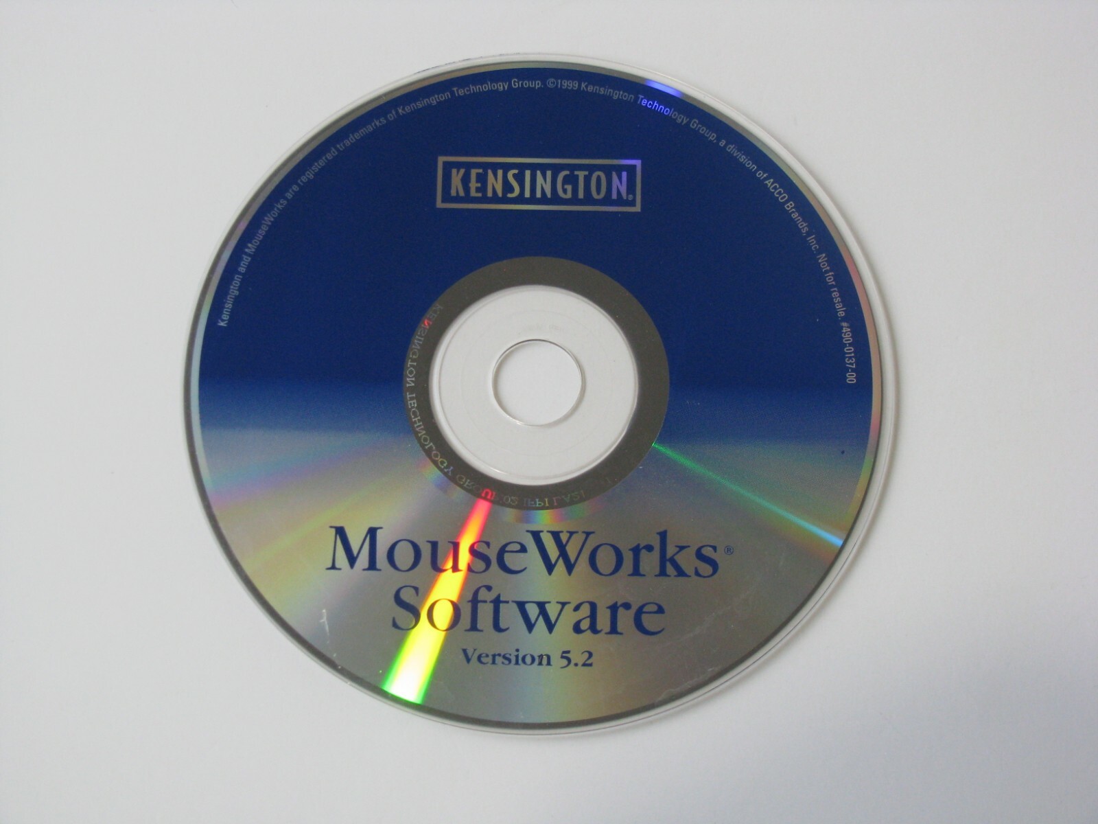 1 Kensington MouseWorks Computer PC Mouse Works Software Version 5.2 Driver Disk