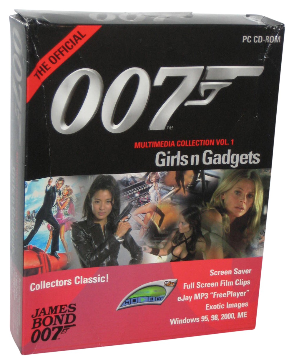 The Official James Bond 007 Screen Saver Vol. 1 Girls N Gadgets Windows PC CD S