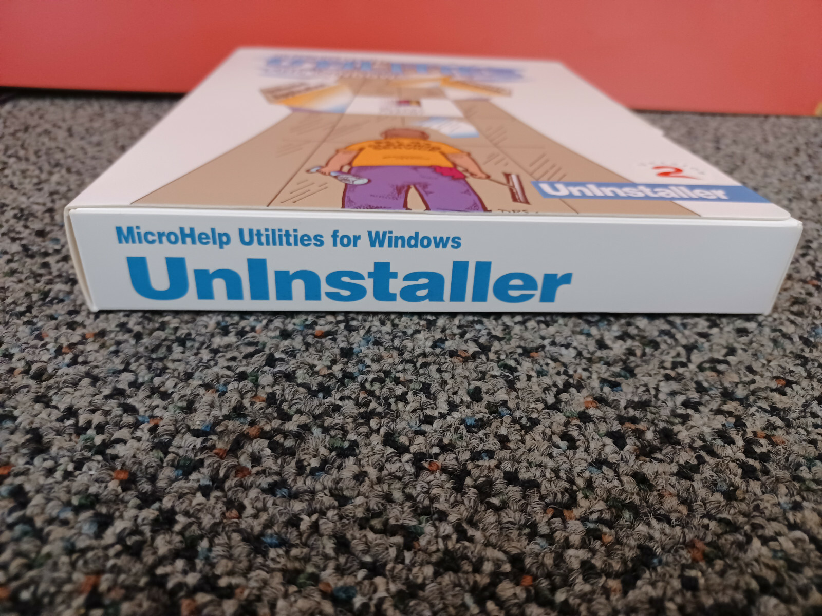 Vintage Windows 3.5″ Floppy Disk MicroHelp Utilities for Windows Uninstaller