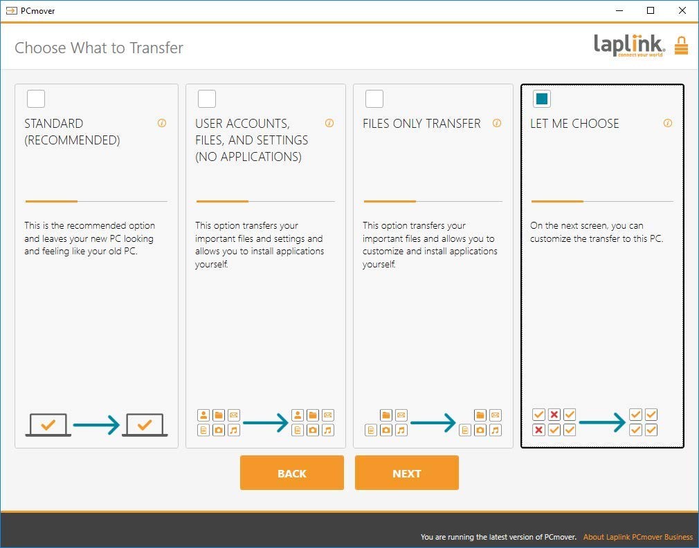 Laplink PCmover Easy Migration of your Applications, Files and Settings from…