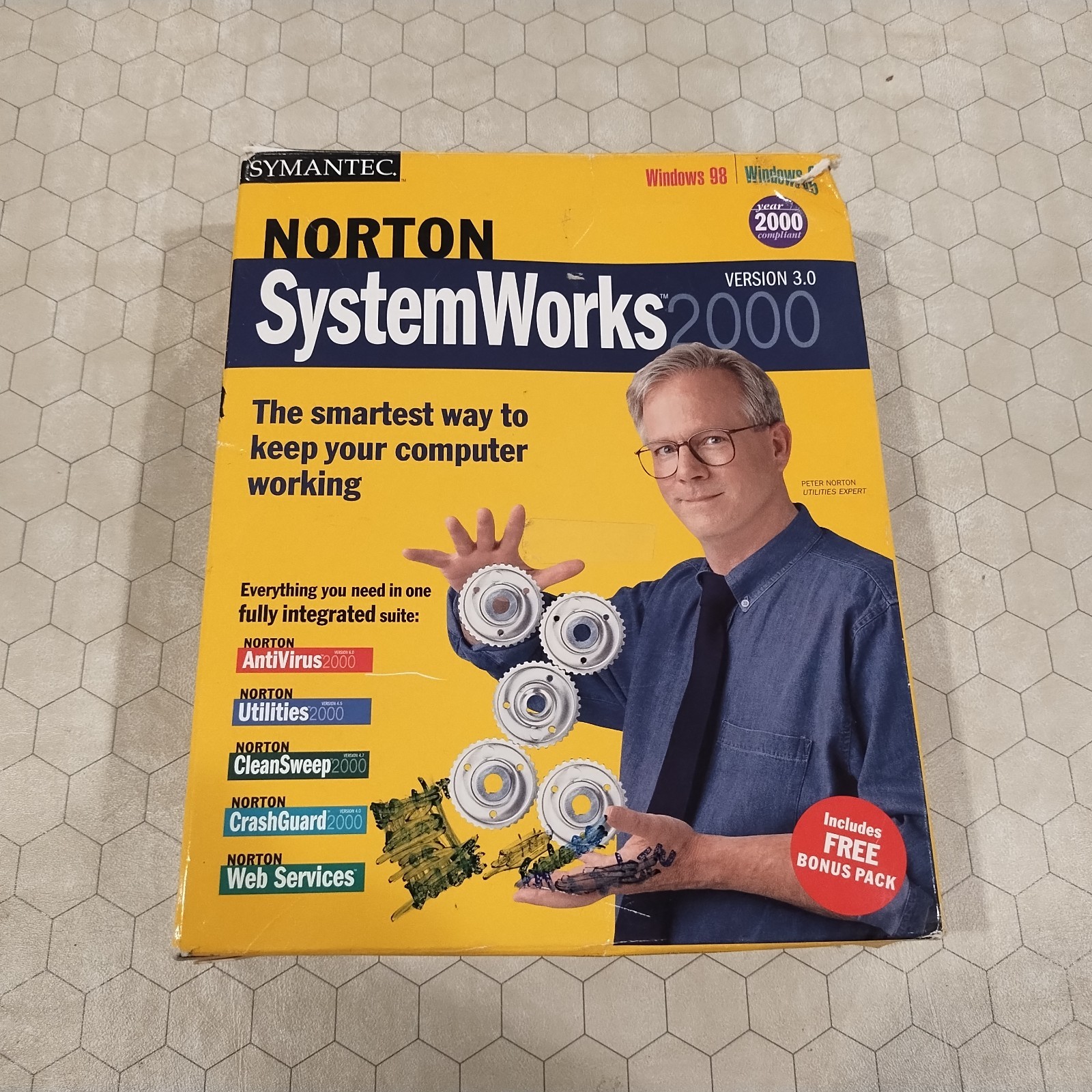 Norton SystemWorks 2000 Version 3.0, Symantec, Windows 95/98, 1999 3.5″ disks