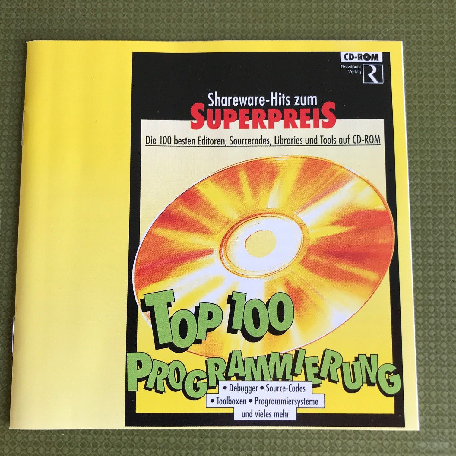 100 Editors, Source Codes, Libaries & Tools – A Selection of TopWare – 1994