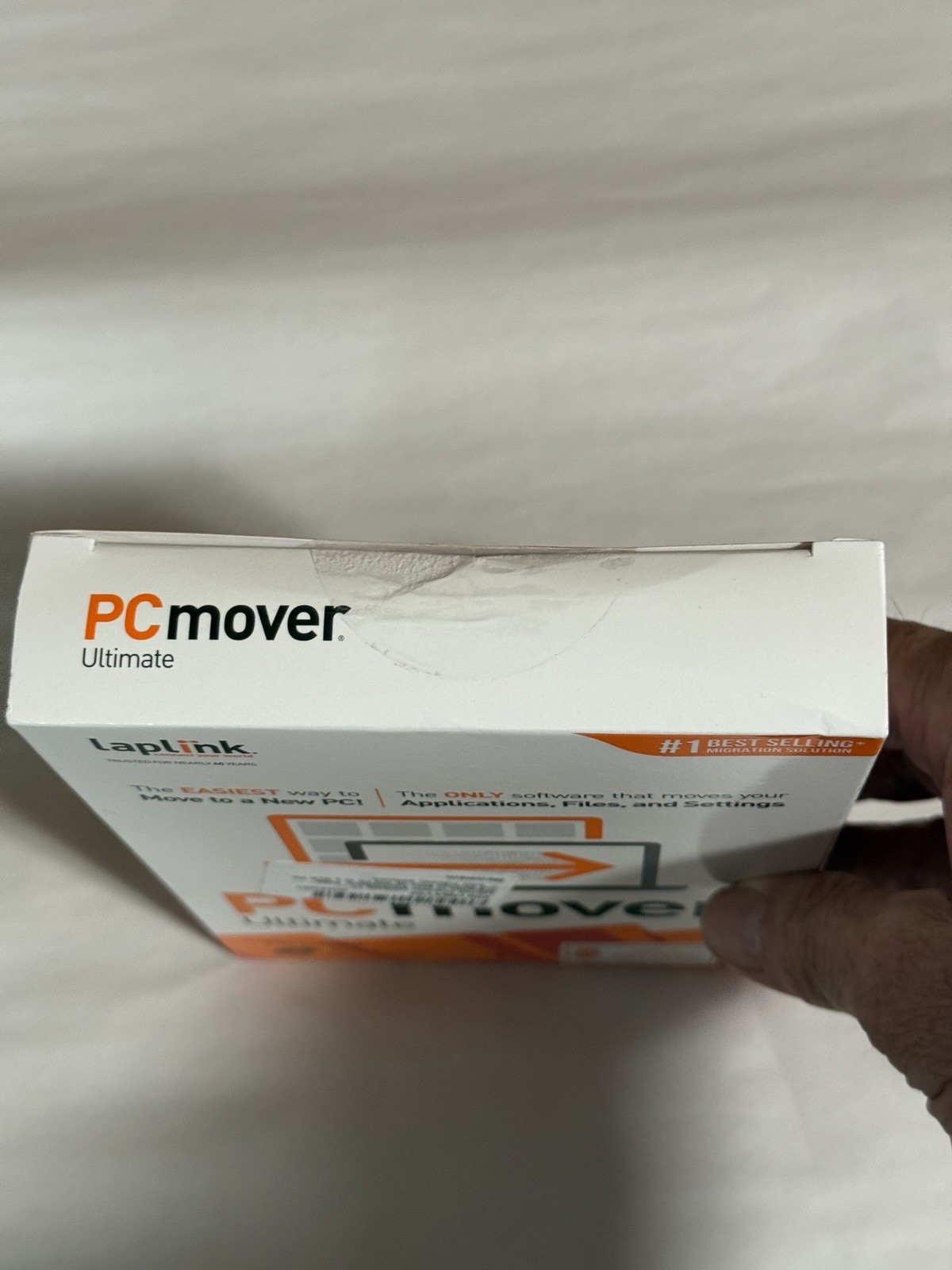 Laplink PCmover Ultimate PC Transfer Software w/ Ethernet, New in the Box