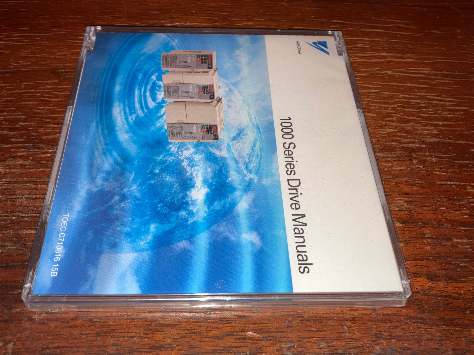 NEW – Yaskawa 1000 Series Drive Manual – CD Rom – NEW SEALED – SLIM JEWEL CASE