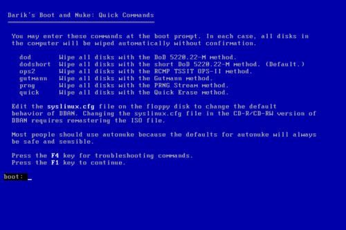 Computer Hard Drive Eraser Stop Identity Theft Remove Destroy Wipe Erase New CD