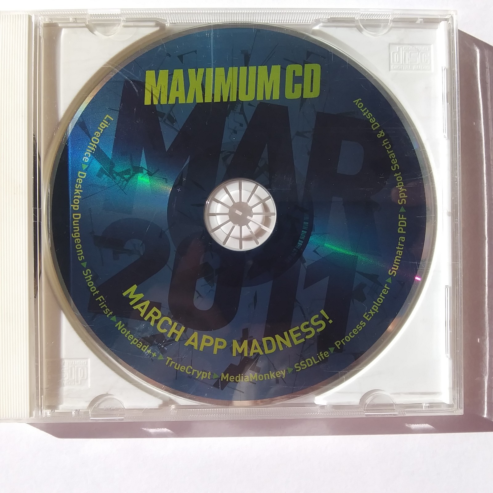 Maximum CD March 2011 App Madness PC Utility Software CD TrueCrypt Portable