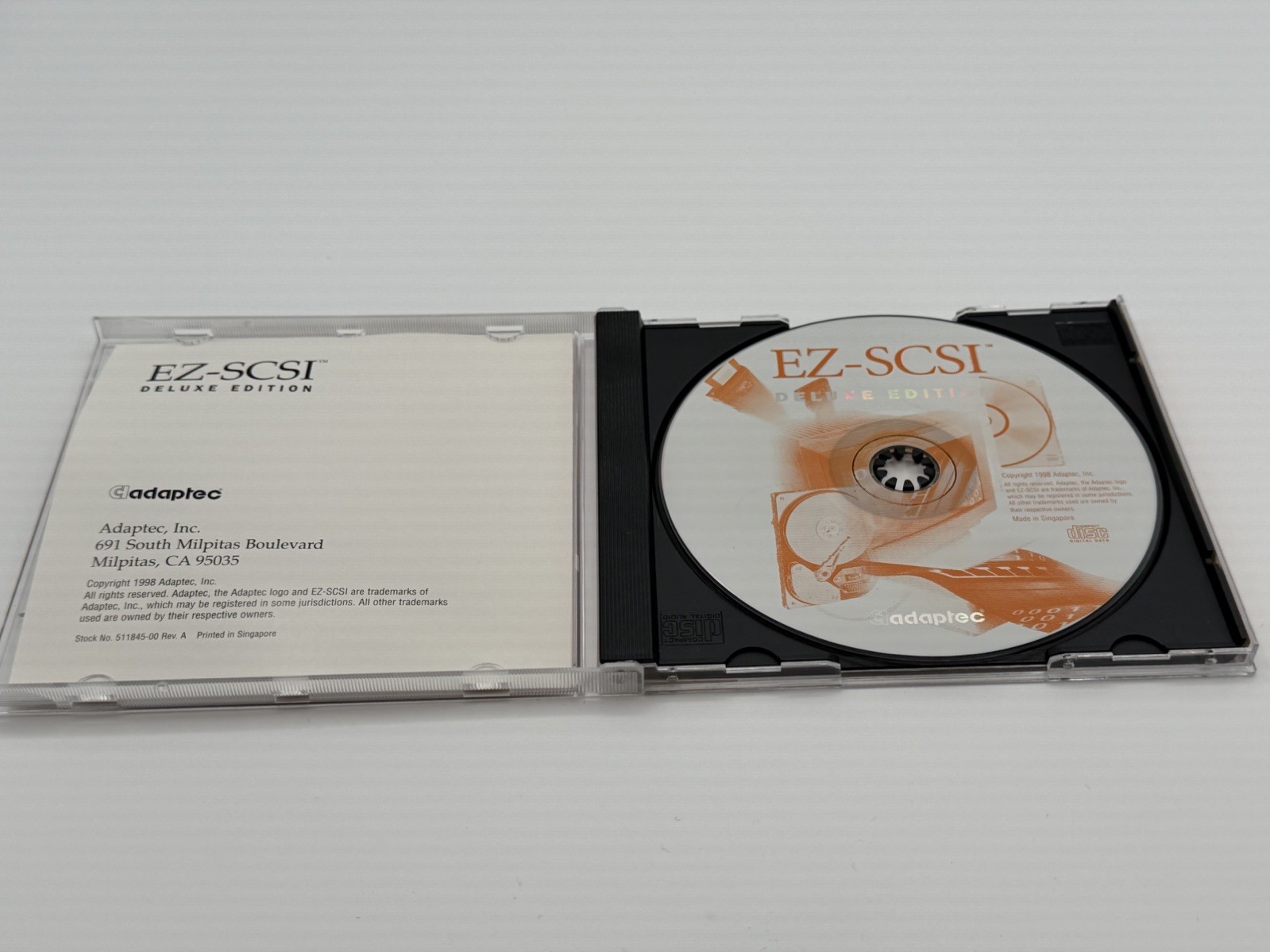 Adaptec EZ-SCSI Deluxe Edition CD-ROM v5.0 1998