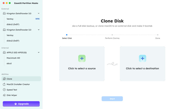 EaseUS Partition Master for Mac All-in-one Disk Utility Software Mac Lifetime