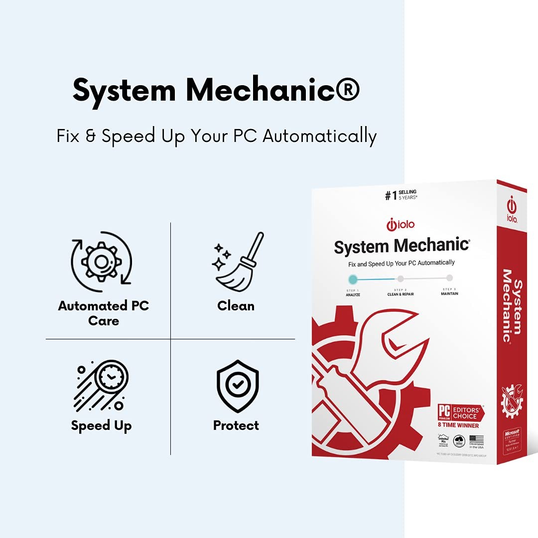 – System Mechanic, Fix & Speed Up Your PC Automatically With Award Winning So…