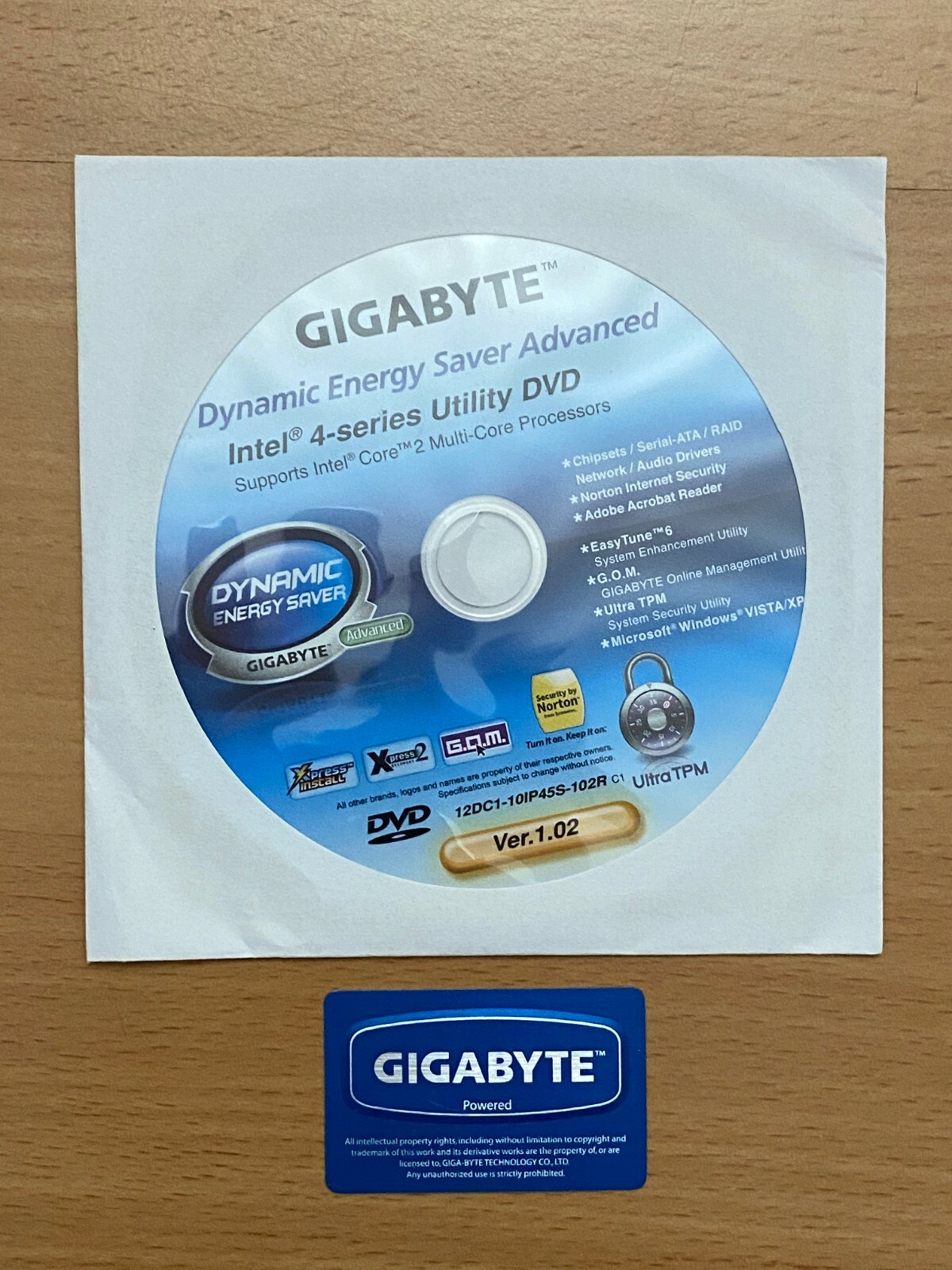 Gigabyte GA-EP43-DS3L/S3L User Manual, Hardware Installation Guide & Drivers DVD
