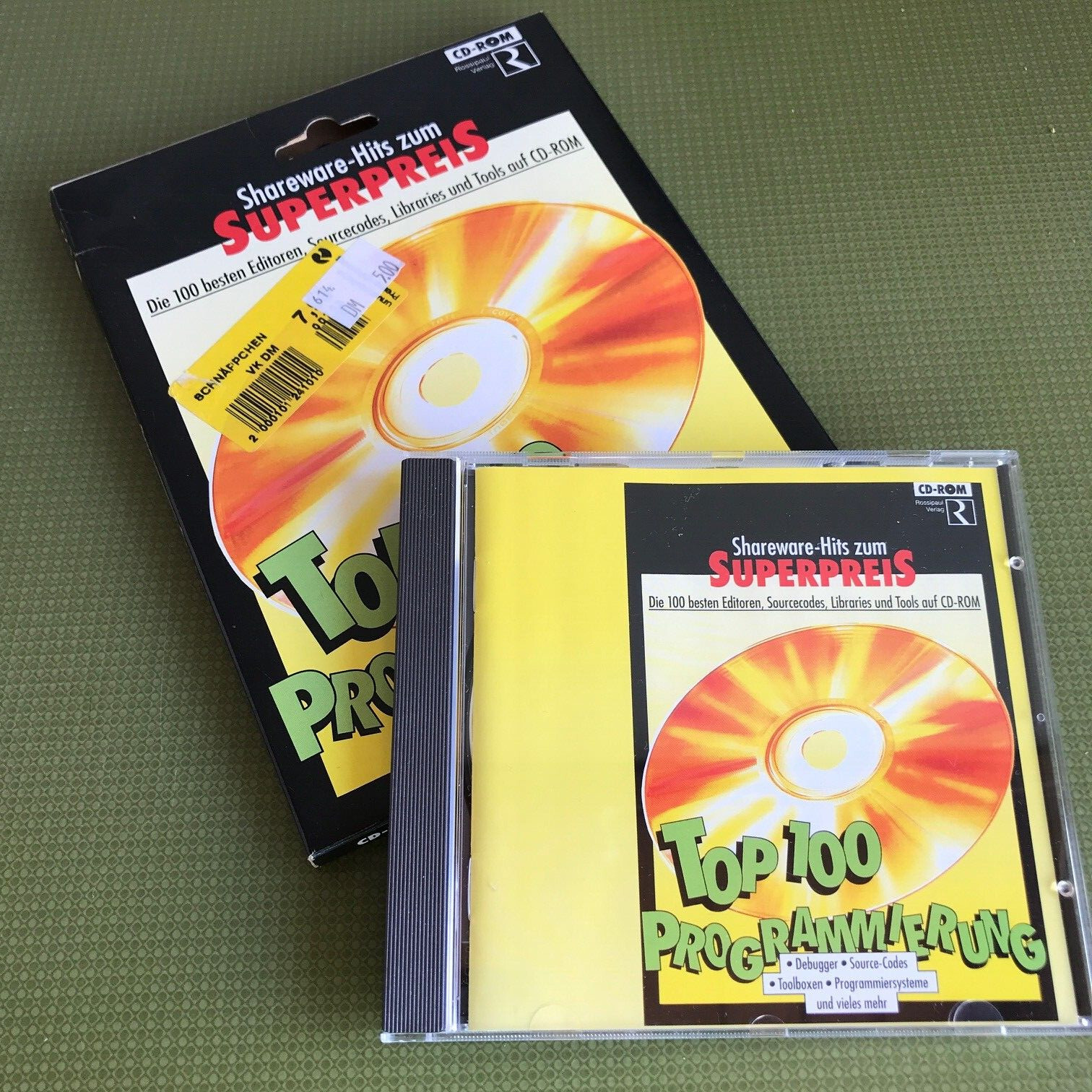 100 Editors, Source Codes, Libaries & Tools – A Selection of TopWare – 1994
