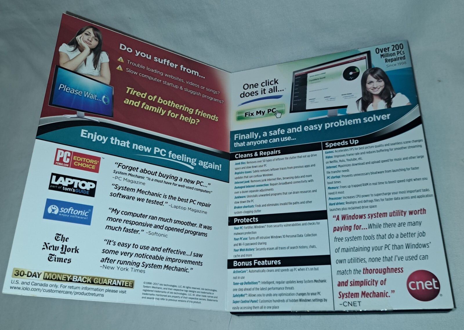 Iolo System Mechanic with Bonus Anti-virus & Anti-Spyware