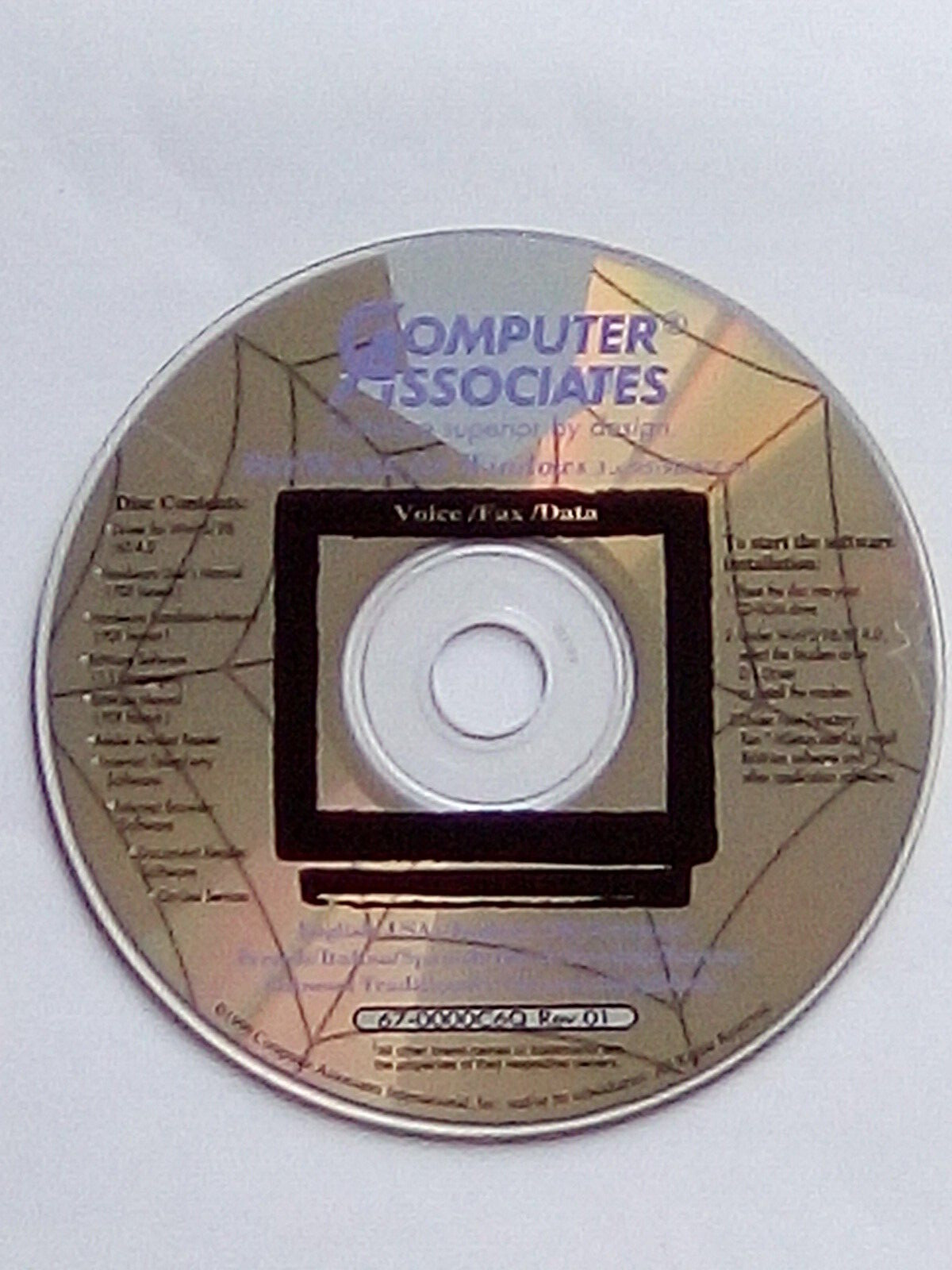 Computer Associates Voice/Fax/Data BitWare for Windows 3.x/95/98/NT4.0