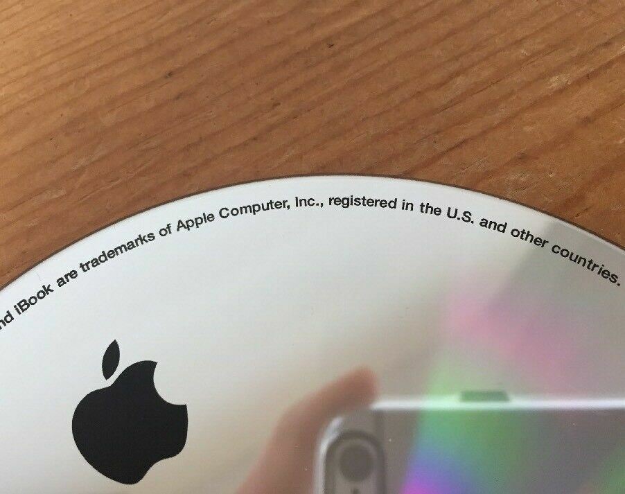 Mac Macintosh iBook Hardware Test 1.2.3 Software System Diagnostic CD-ROM Disc