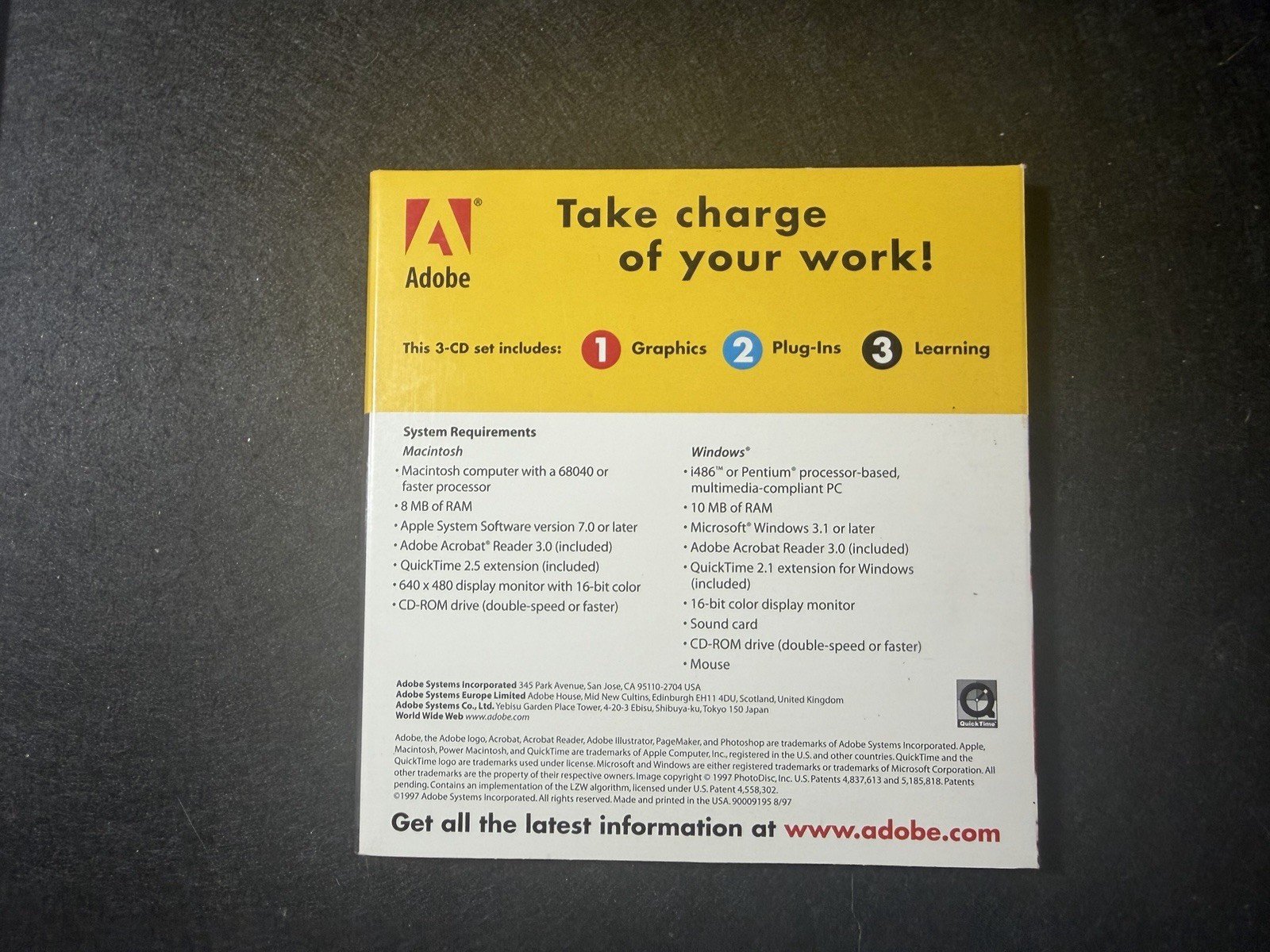 Adobe Action Pack 3 CD Set Windows / Mac – Graphics/Learing/Plug-Ins Software