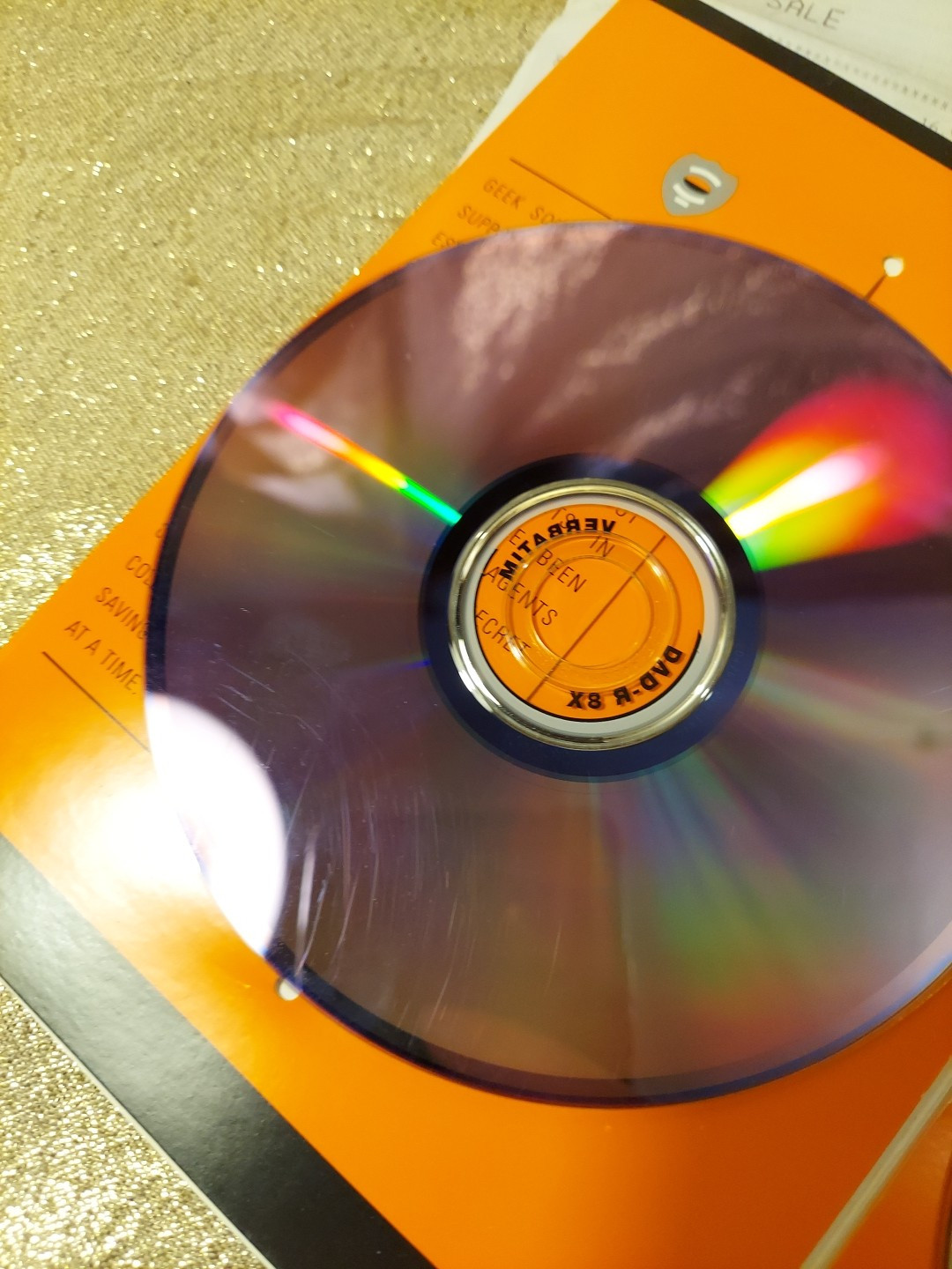 Geek Squad HP Hewlett Packard Recovery Discs 2007 With Case, Receipt