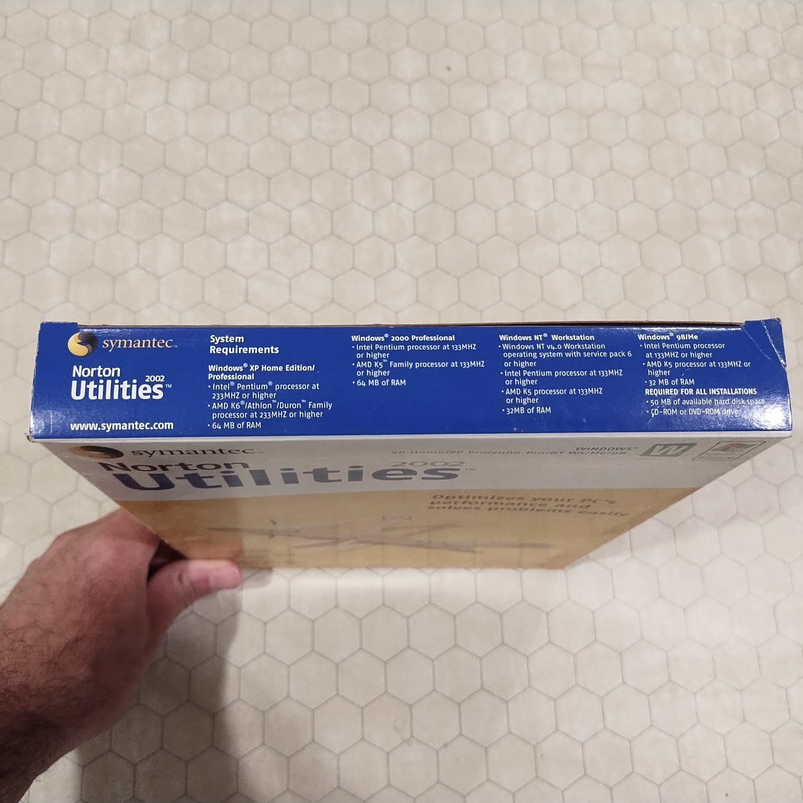 Norton Utilities 2002, Symantec, Windows XP/NT WS/Me/98 , CD-ROM, 2001