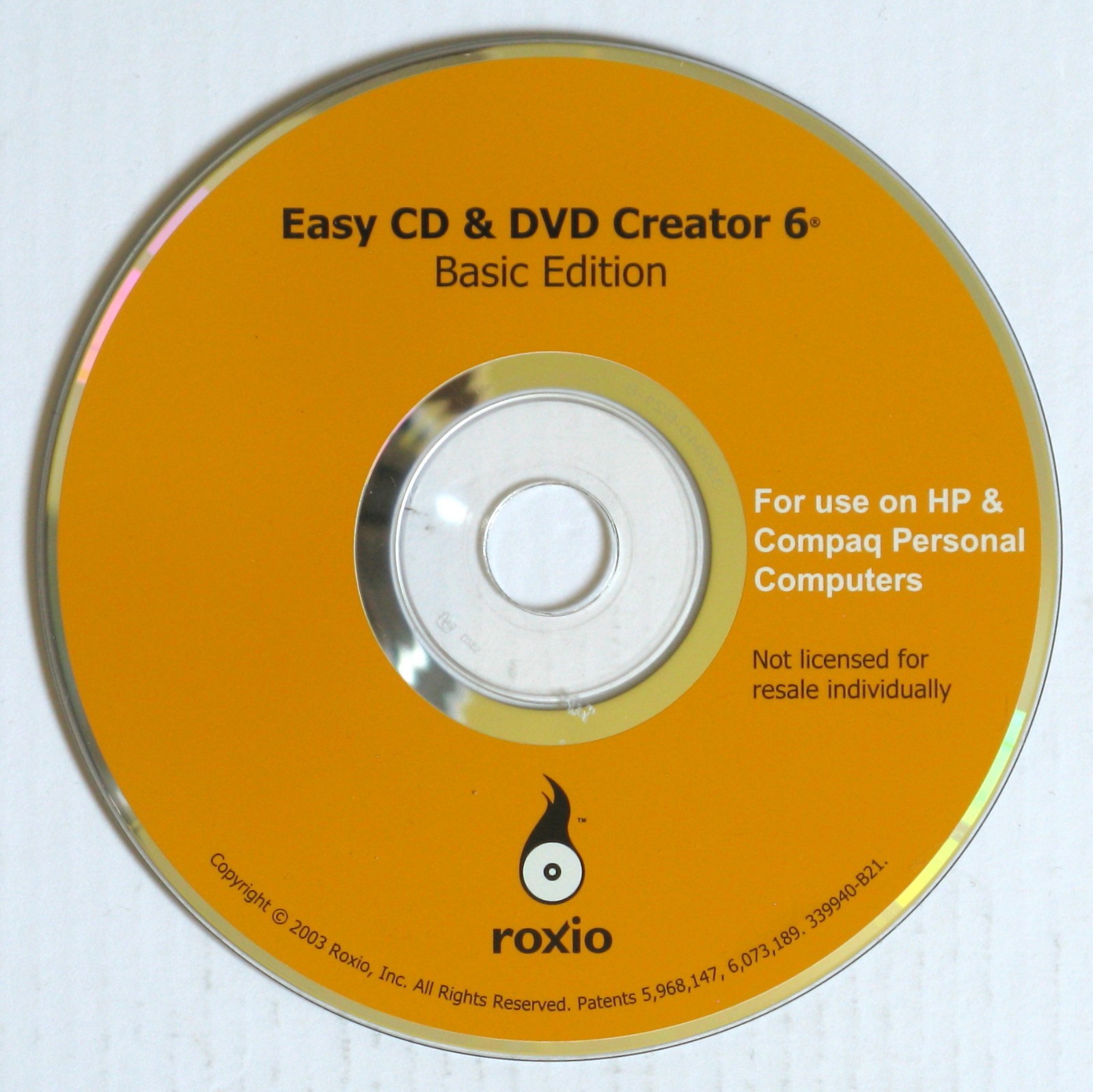 Vintage Easy CD/RW & DVD Creators Installation Discs for Windows PC’s