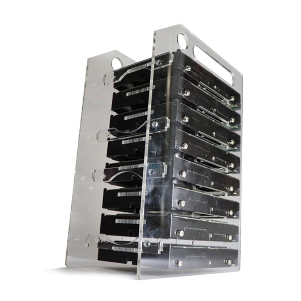 Hard Disk Bracket for 3.5in HDD Storage Bracket Organizer Case Rack Hard Drive