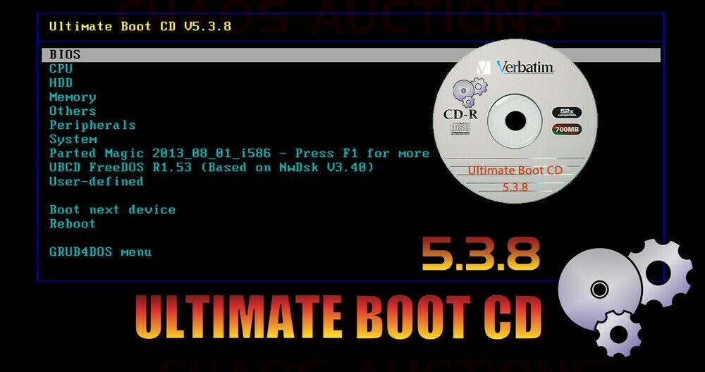 Ultimate PC Boot Repair Recovery USB Hirens UBCD +more Reset Windows Passwords