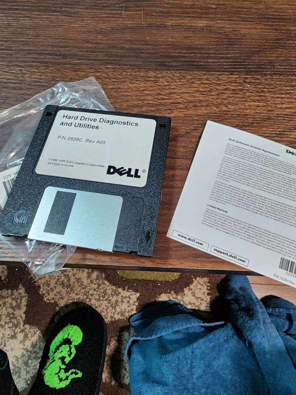⭐️⭐️⭐️⭐️⭐️ Dell Hard Drive Diagnostics and Utilities 3.5″ Floppy Disk P/N 2826C