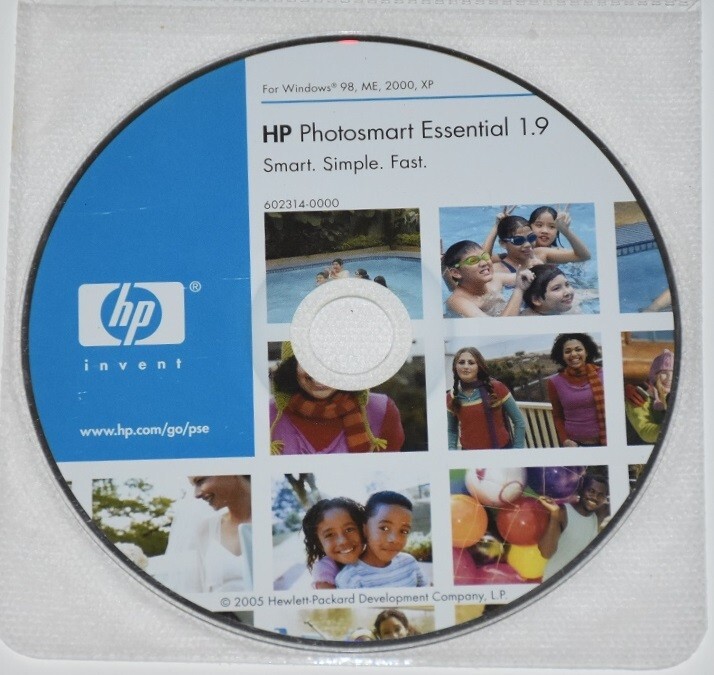 HP Photosmart Essential 1.9 For Windows 98, ME, 2000, XP Great Condition
