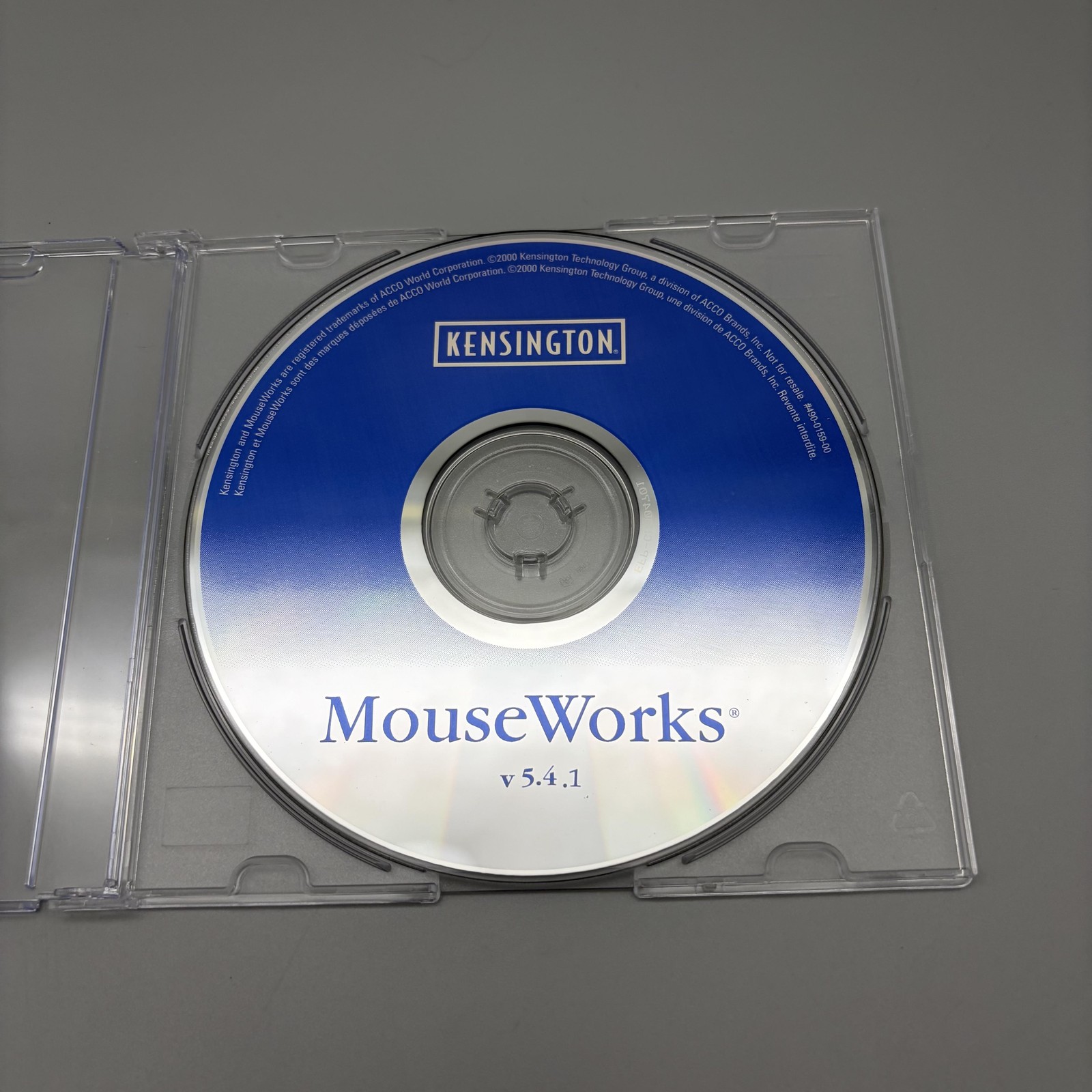 Vintage 2000 Kensington MouseWorks V5.4.1 Driver Utility CD-ROM
