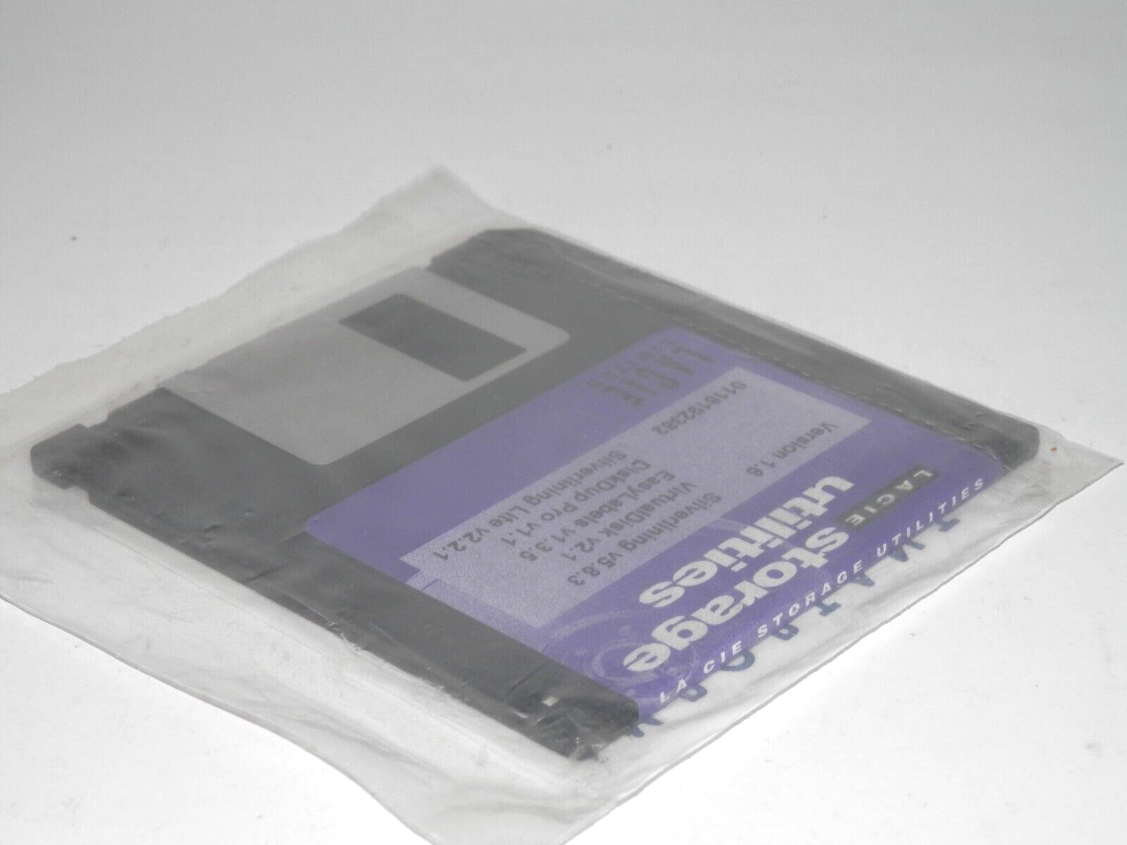 Lacie Storage Utilities Ver 1.6 • Floppy 3.5″ Silverlining VirtualDisk DiskDup