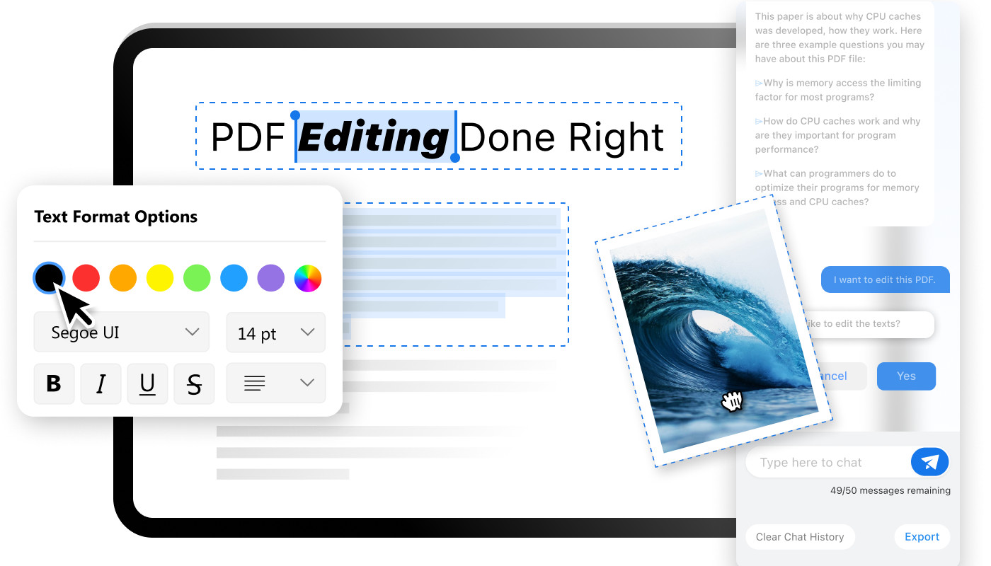 PDFgear Software Suite ~ Professional Management PDF Editor ~ for Windows on CD