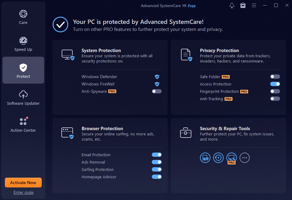 IObit Advanced SystemCare PRO 17 – 3 PC 1 Year – [Download]