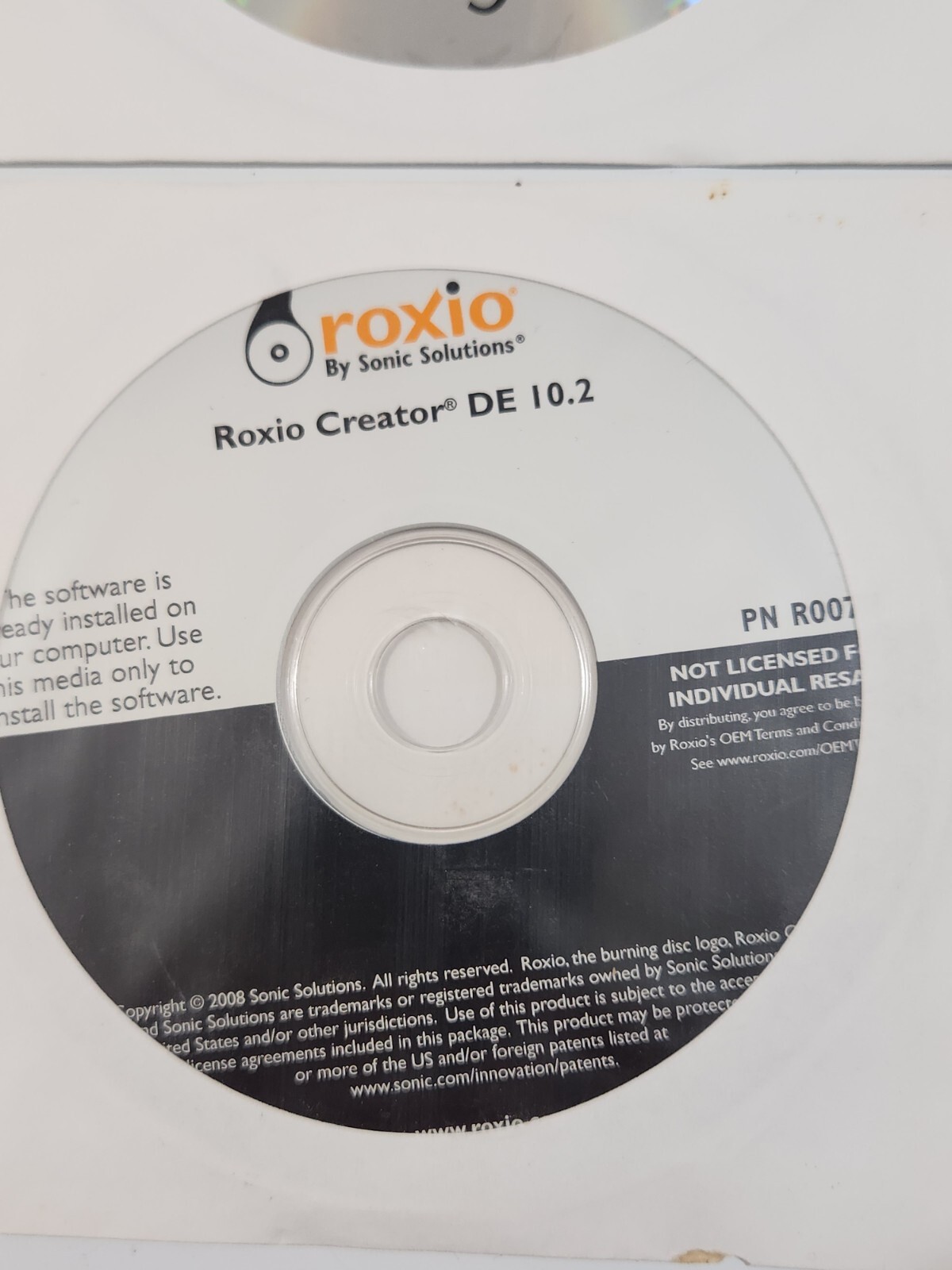 Dell Inspiron 1012 Drivers Utility Reinstall Disk, Works 9, ROXIO, word Perfect