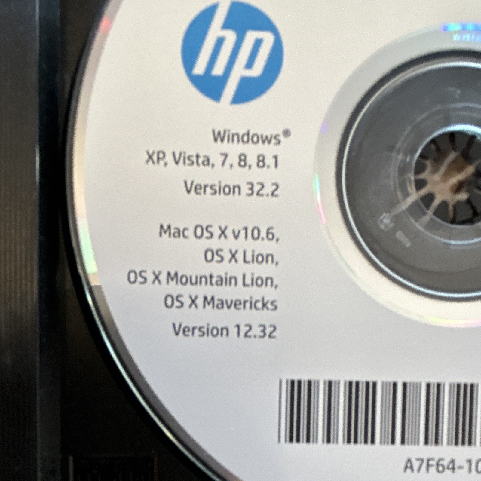 HP Officejet Pro 8610 e-All-in-One Driver & Utility Software CD A7F64-10012