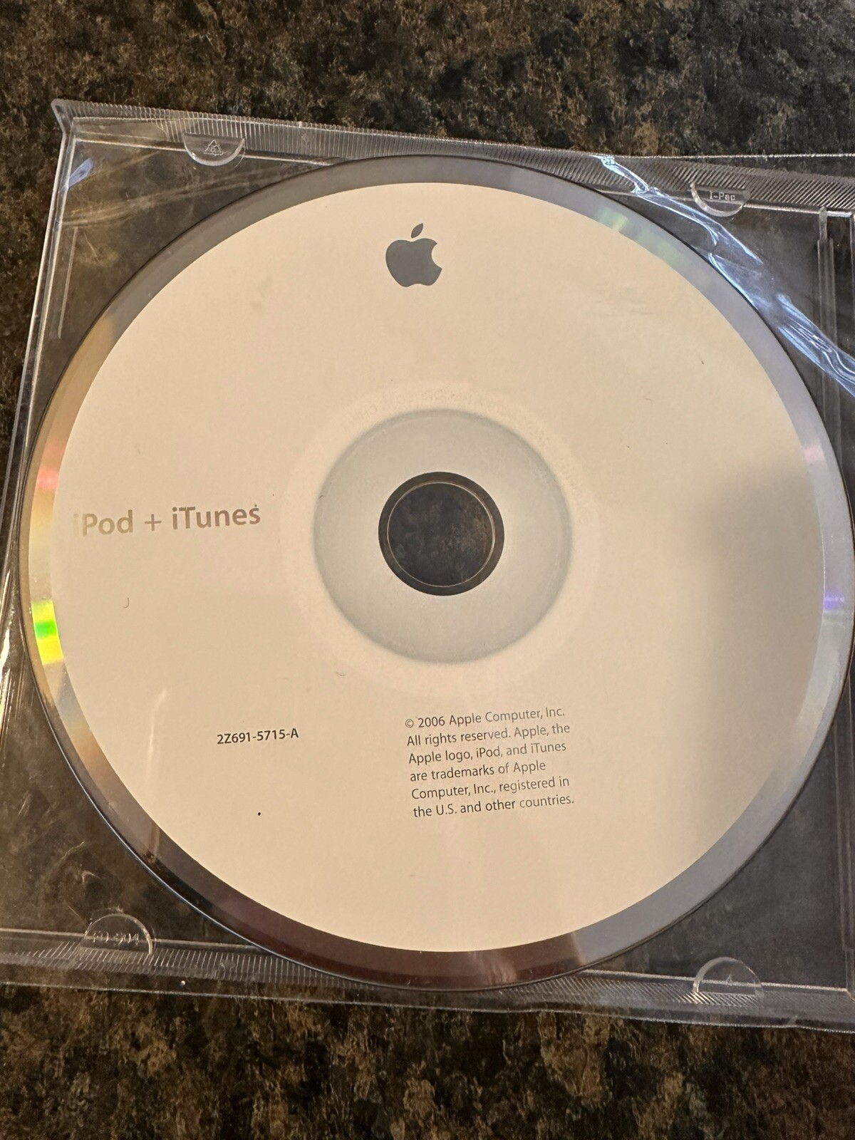 2005/06 Lot Of 2 Apple iPod + iTunes Software Installation Disc CD-ROM