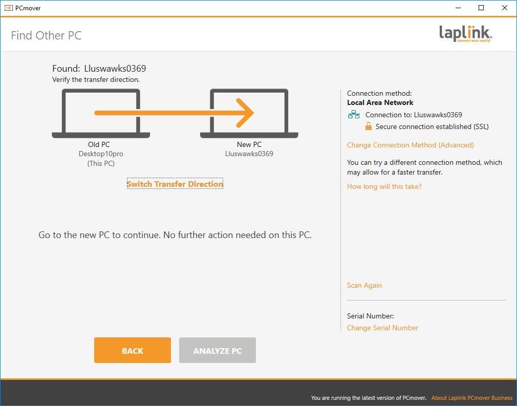 Laplink PCmover Easy Migration of your Applications, Files and Settings from…