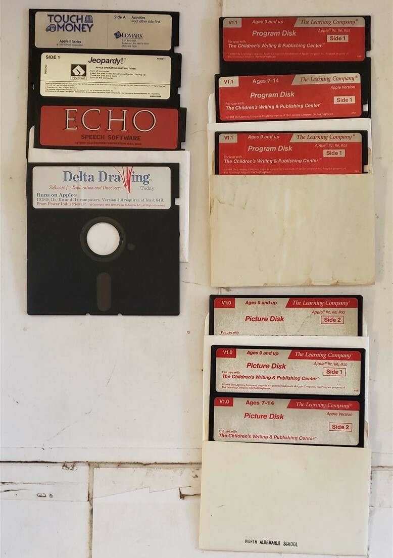 Learning Company 3.5″ Floppy V1.0 V1.1 4 Bonus