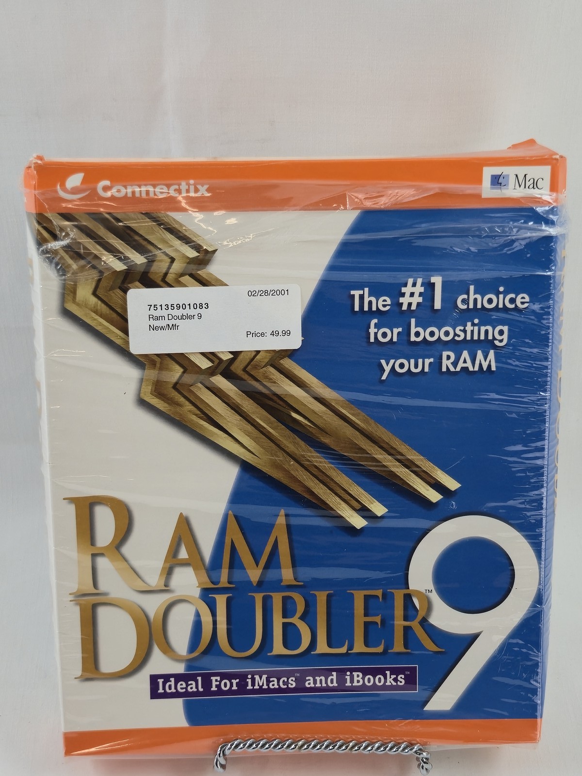 Connectix RAM Doubler 9 Software for Mac OS – Ideal for iMacs & iBooks –