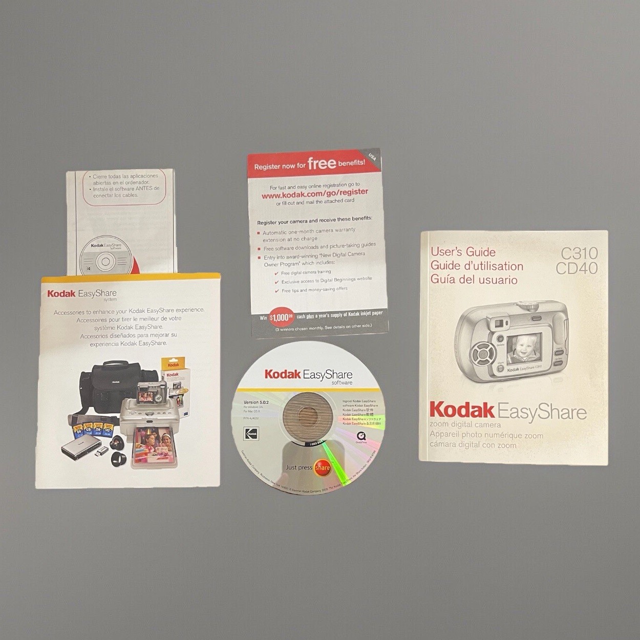 Kodak EasyShare Software Version 5.0.2 (Camera not included) VGUC
