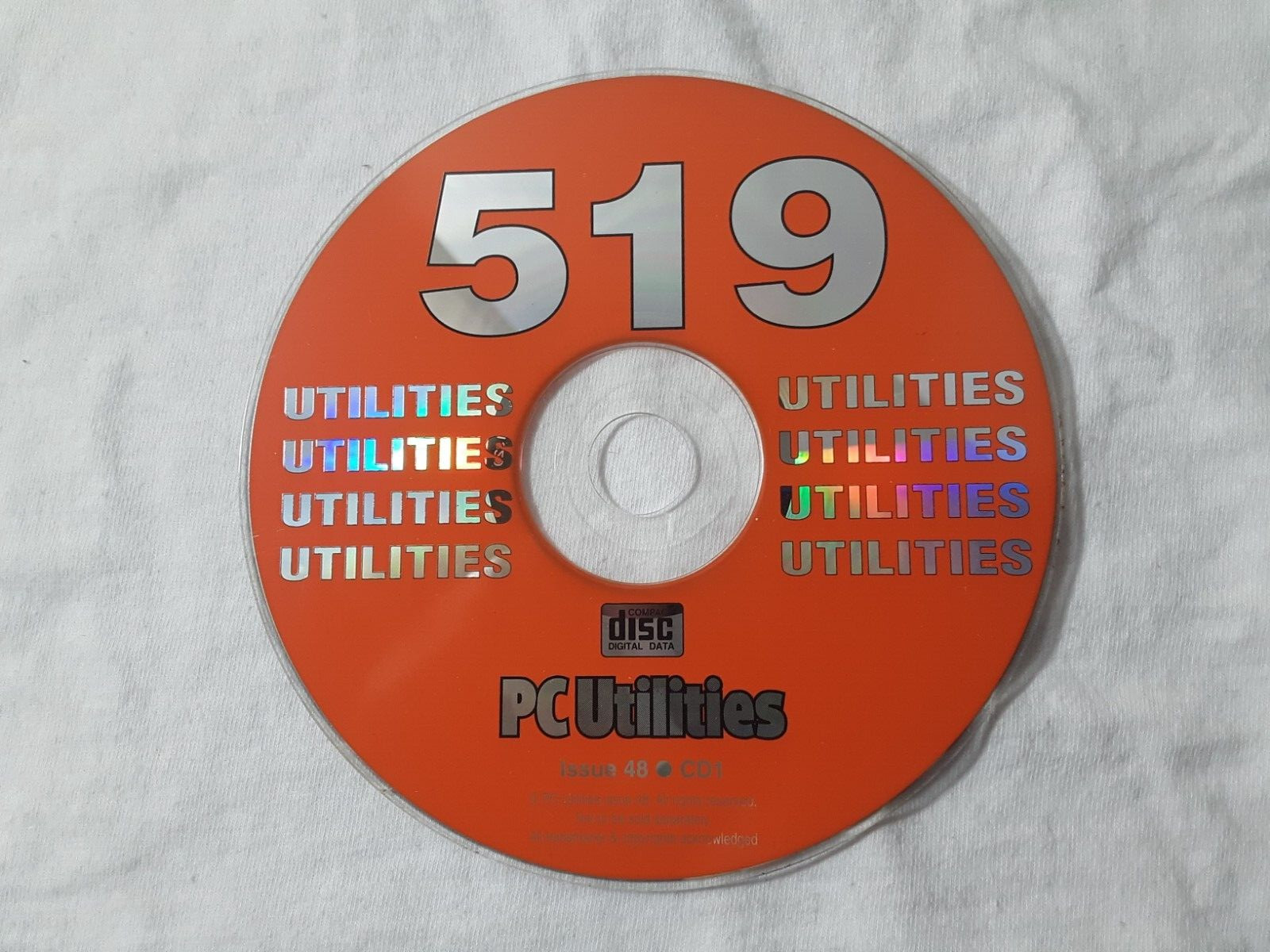retro 2003 CD-Rom PC Utilities #48 – 519 Utilities FREE SHIPPING rare vintage