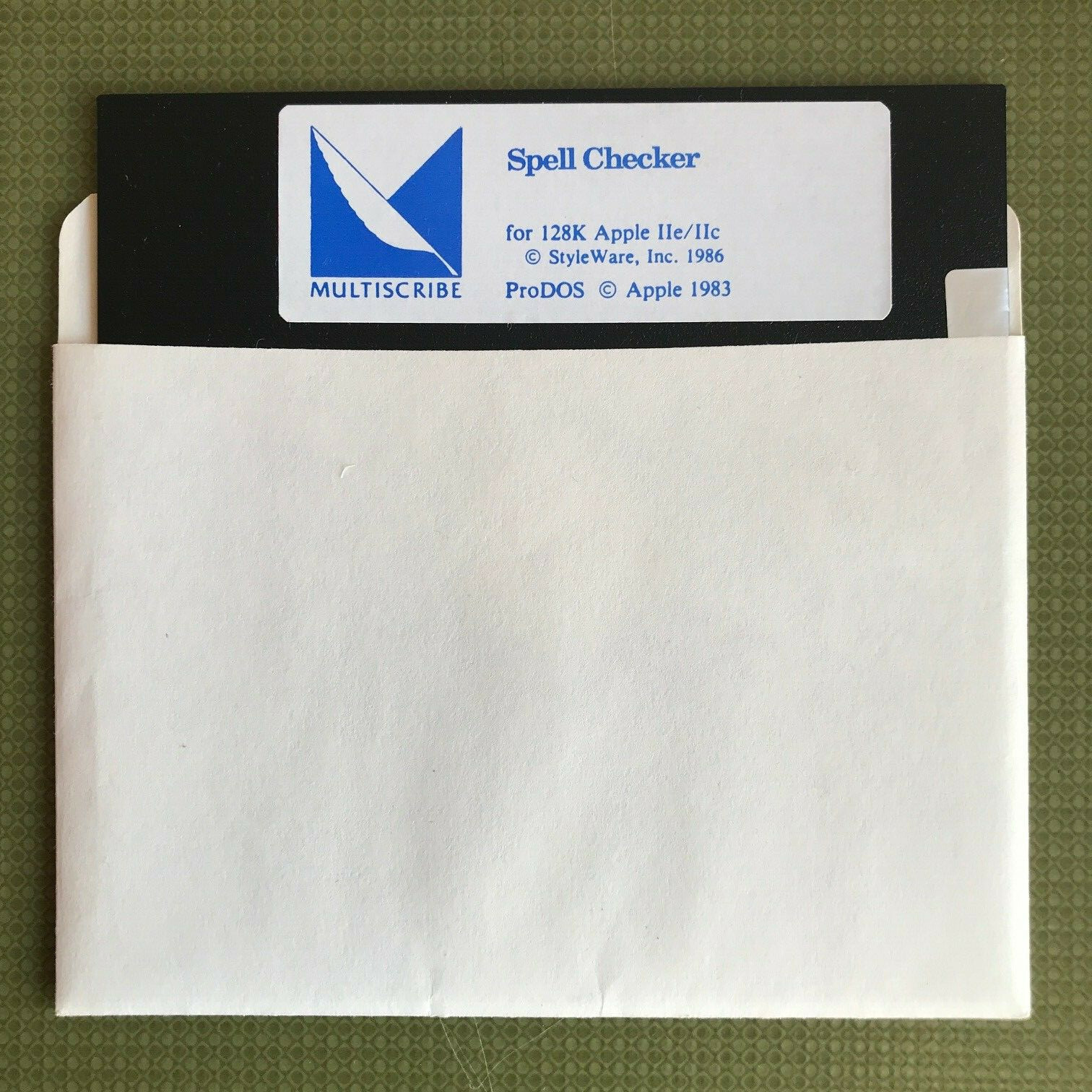 MultiScribe – Word processor for the 128K Apple IIe/IIc