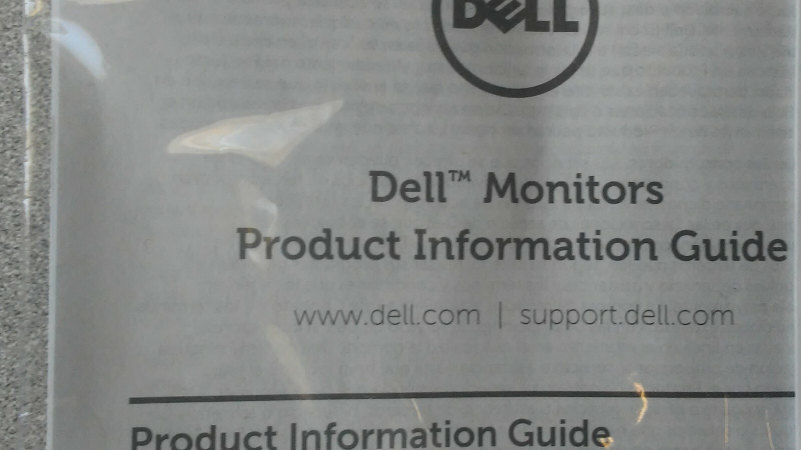 Dell OEM Drivers & Documentation CD 1FVCT for P21012H Monitor