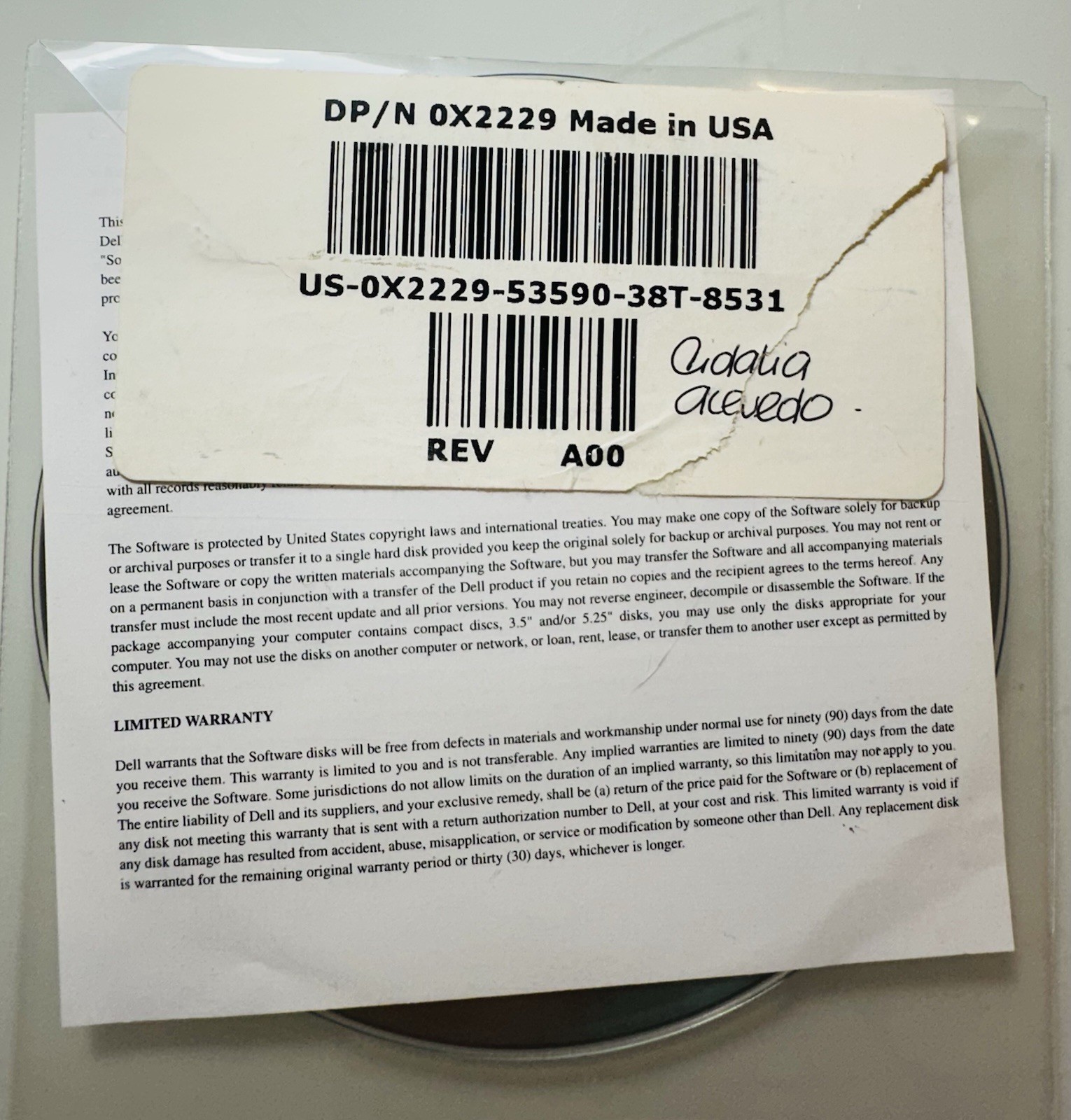 Dell OEM Software Application Drivers Utilities WinDVD + Netgear WGR614v8 Lot 4