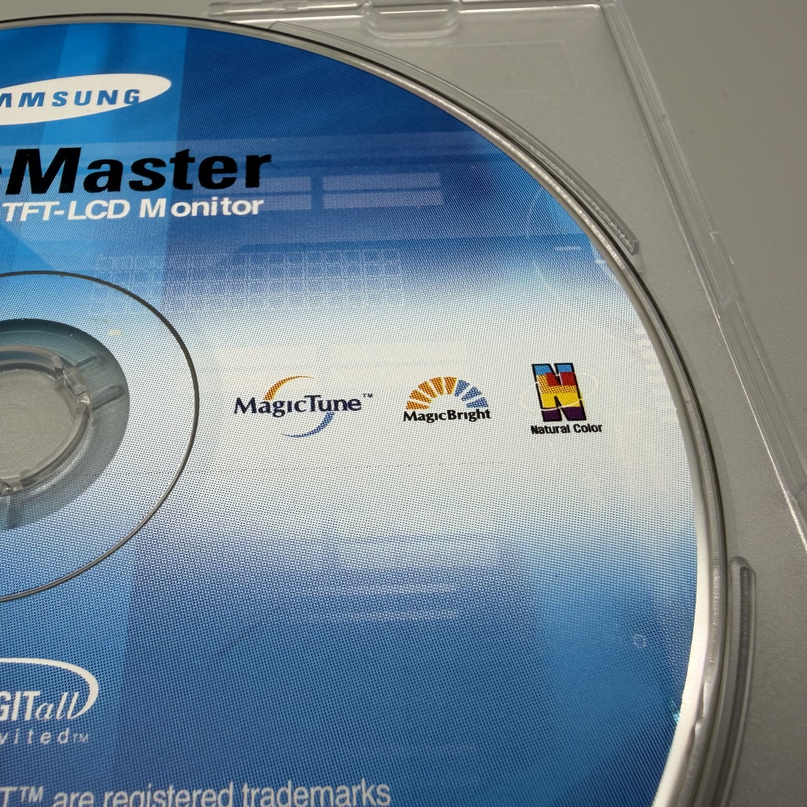 Vintage 2004 Samsung SyncMaster TFT-LCD Monitor Driver CD-ROM MagicTune Software