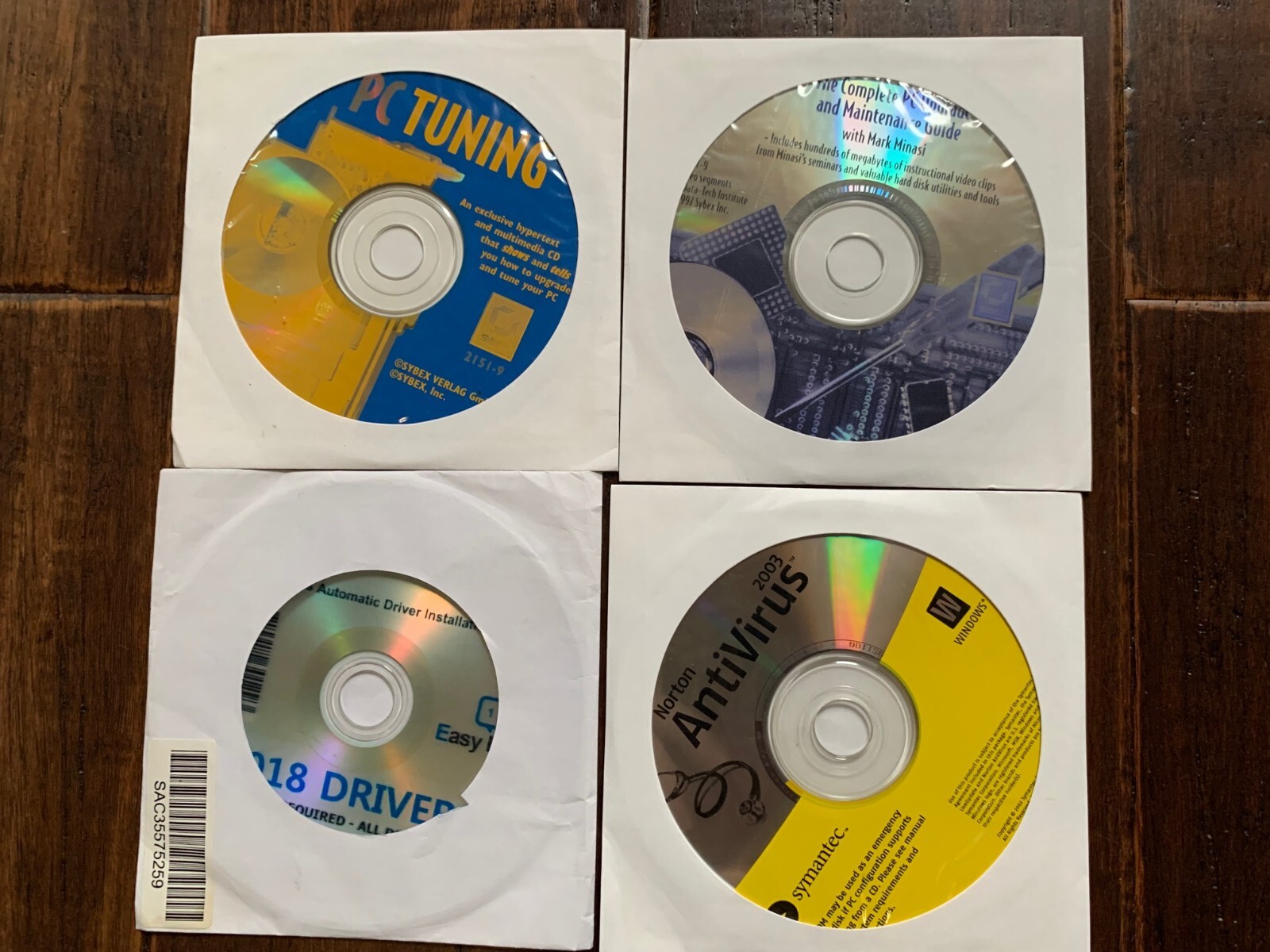 2018 PC Drivers, Tuning, Upgrade, Antivirus + Microsoft and Logitech Utility CDs