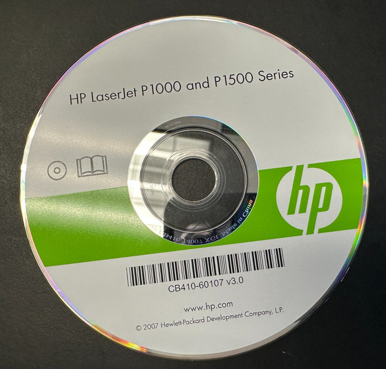 Hp Laserjet P1000 and P1500 Series Printer Software Driver CD DVD only