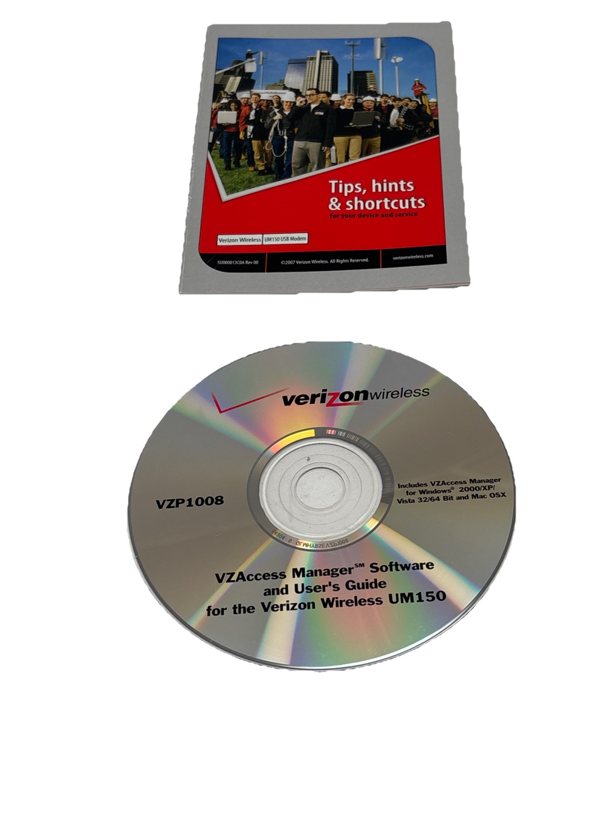 Verizon Wireless VZAccess Manager Software & User’s Guide VZP1008 UM150