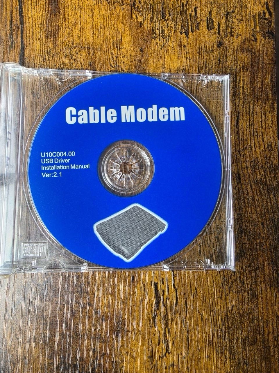 Cable Modem USB Driver Installation Manual CD Ver 2.1 U10C004.00